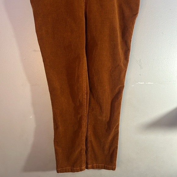 ModCloth Fall Potluck Corduroy Overalls Vintage size small brown - Picture 4 of 12
